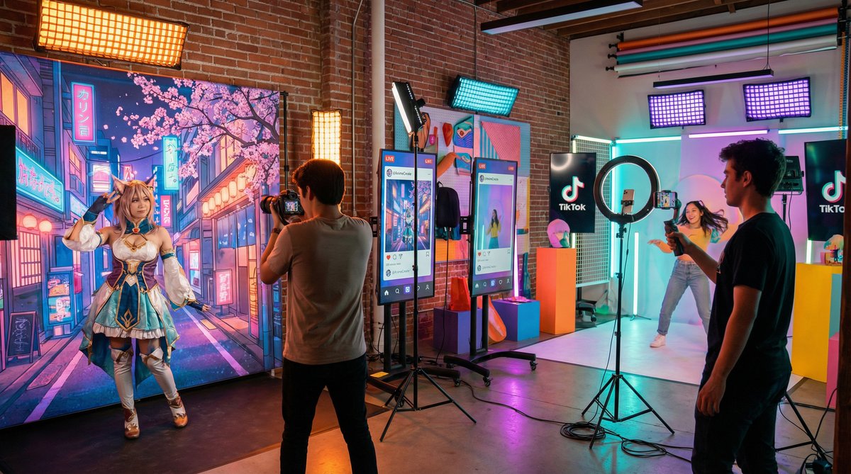 国产主播创作中心视频工作室